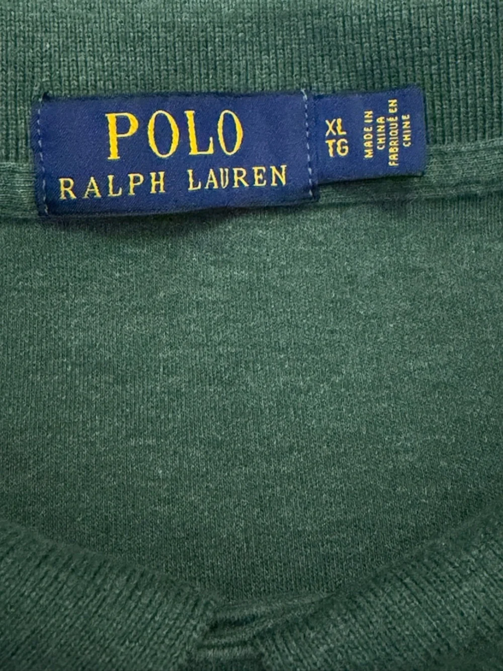 Ralph Lauren Men’s Green Polo with Green Pony Size XL